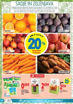 E.leclerc katalog akcije – veljaven od 16.09.2026 | Stran: 10 | Izdelki: Korenje, Jabolka, Krompir, Zelenjava