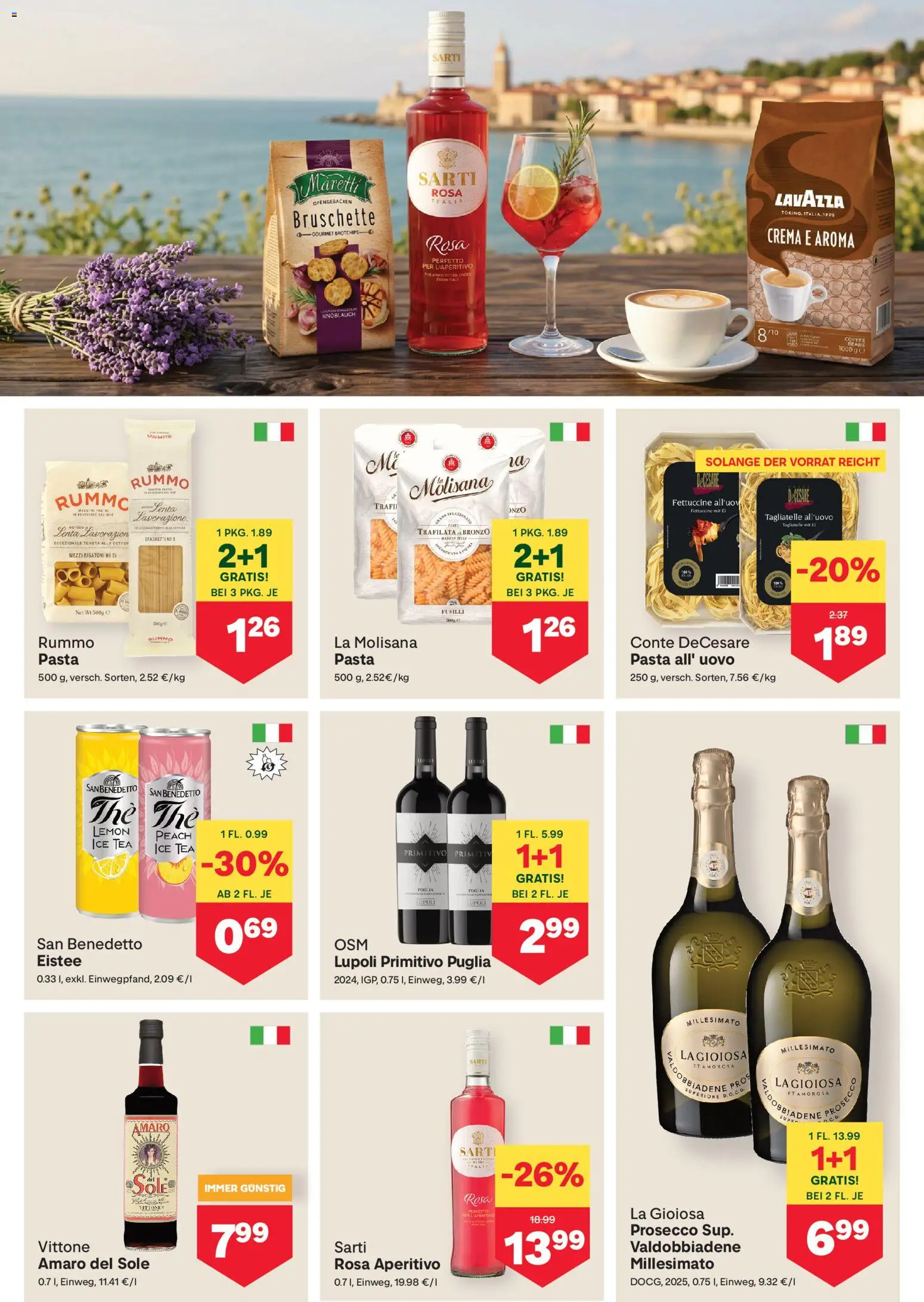 MPREIS Flugblatt gültig ab 09.07.2026 | Seite: 7 | Produkte: Pasta, Knoblauch