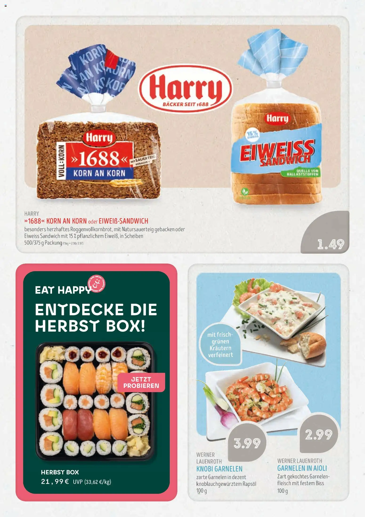 Edeka Struve Prospekt – gültig ab 26.10.2026 | Seite: 14 | Produkte: Rapsöl, Box, Garnelen, Fleisch