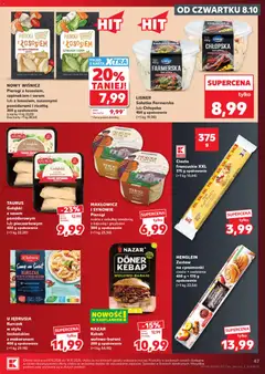 Pogląd oferty "HENGLEIN Zestaw na cynamonki ciasto + nadzienie, Zestaw na cynamonki ciasto + nadzienie 450 g + 170 g opakowanie" - ważna od 08.10.2026 | Strona: 47