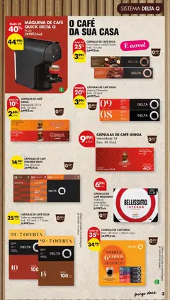 Pré-visualização Pingo Doce folheto Bebidas Quentes válido de 15/10/2026 | Página: 3 | Produtos: Máquina de café, Canela, Cápsulas, Chocolate