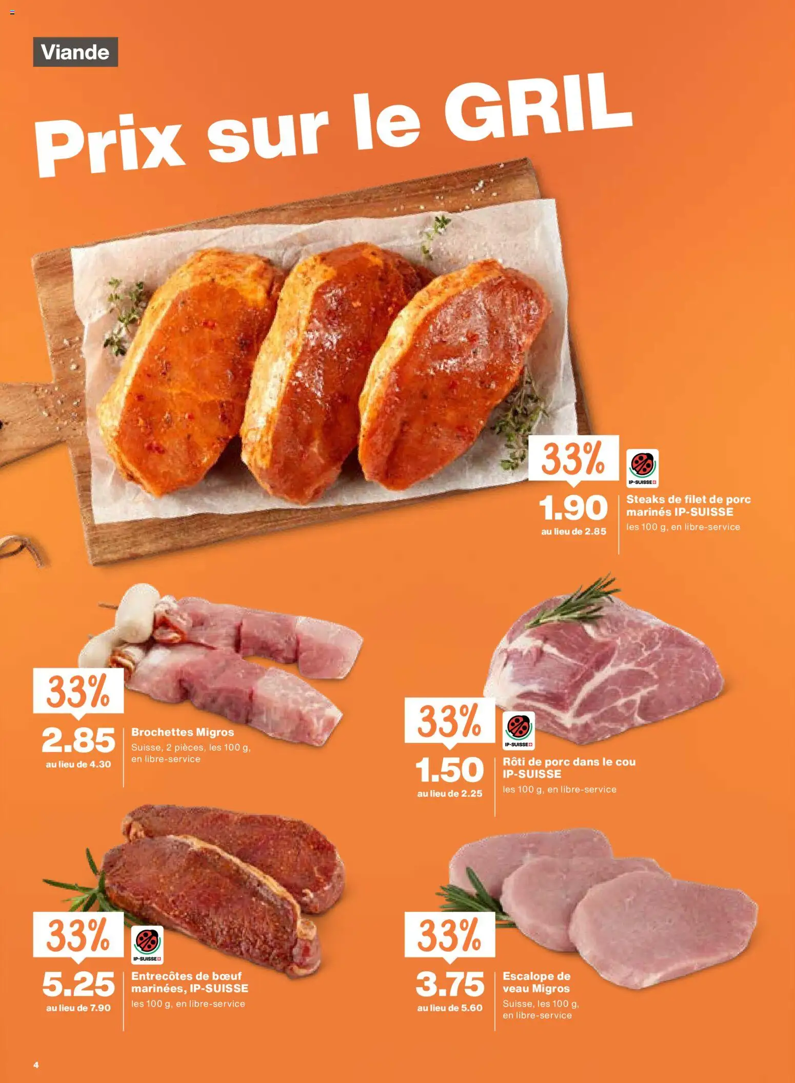 Migros aktionen FR – gültig ab 03.09.2026 | Seite: 4