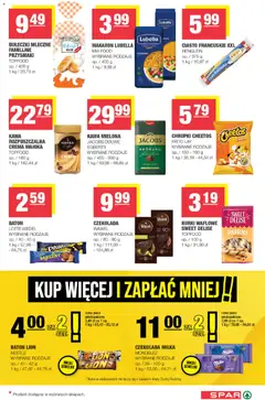 Pogląd oferty "Spar gazetka" - ważna od 06.05.2026 | Strona: 5 | Produkty: Chrupki, Ciasto, Makaron, Rurki waflowe