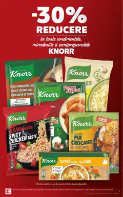 Ofertele Kaufland valabile de la 26.08.2026 | Pagină: 7 | Produse: Aplică, Pui, Cremă, Noodles