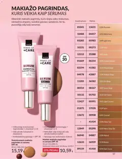 AVON leidinys galioja nuo 2026.07.01 | Puslapis: 57 | Prekių: Makiažo pagrindas