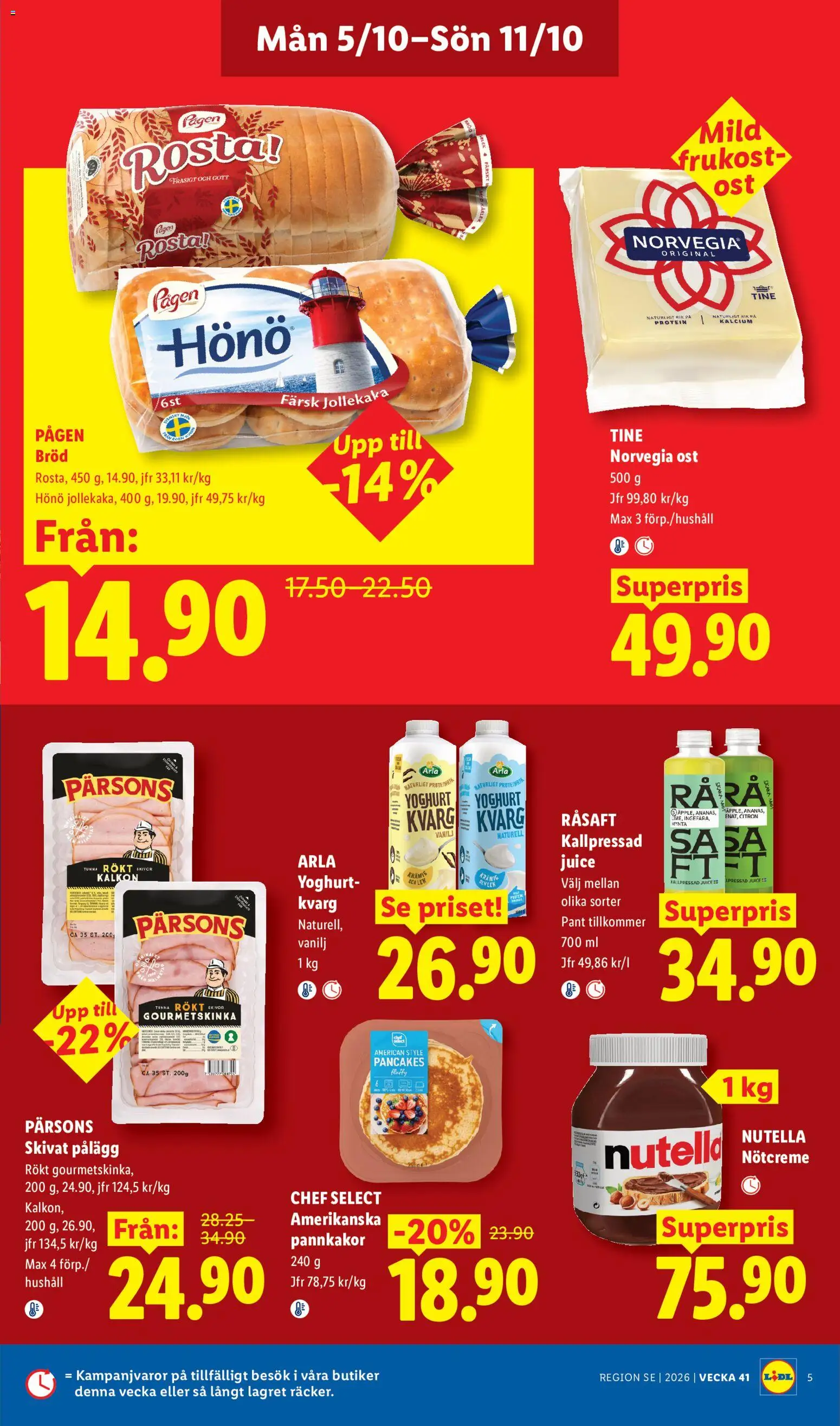 Lidl reklamblad aktuell från 05/10/2026 | Sida: 6