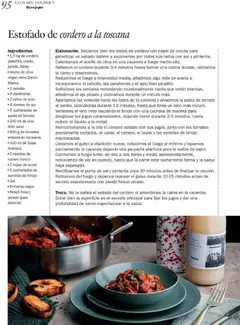 Vista previa El Corte Inglés Gourmet Magazine válido desde el 01/10/2026 | Página: 95 | Productos: Apio, Ajo, Aceite de oliva, Cordero