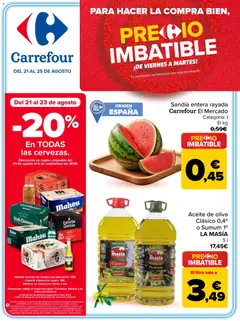 Vista previa Carrefour Precio Imbatible válido desde el 21/08/2026