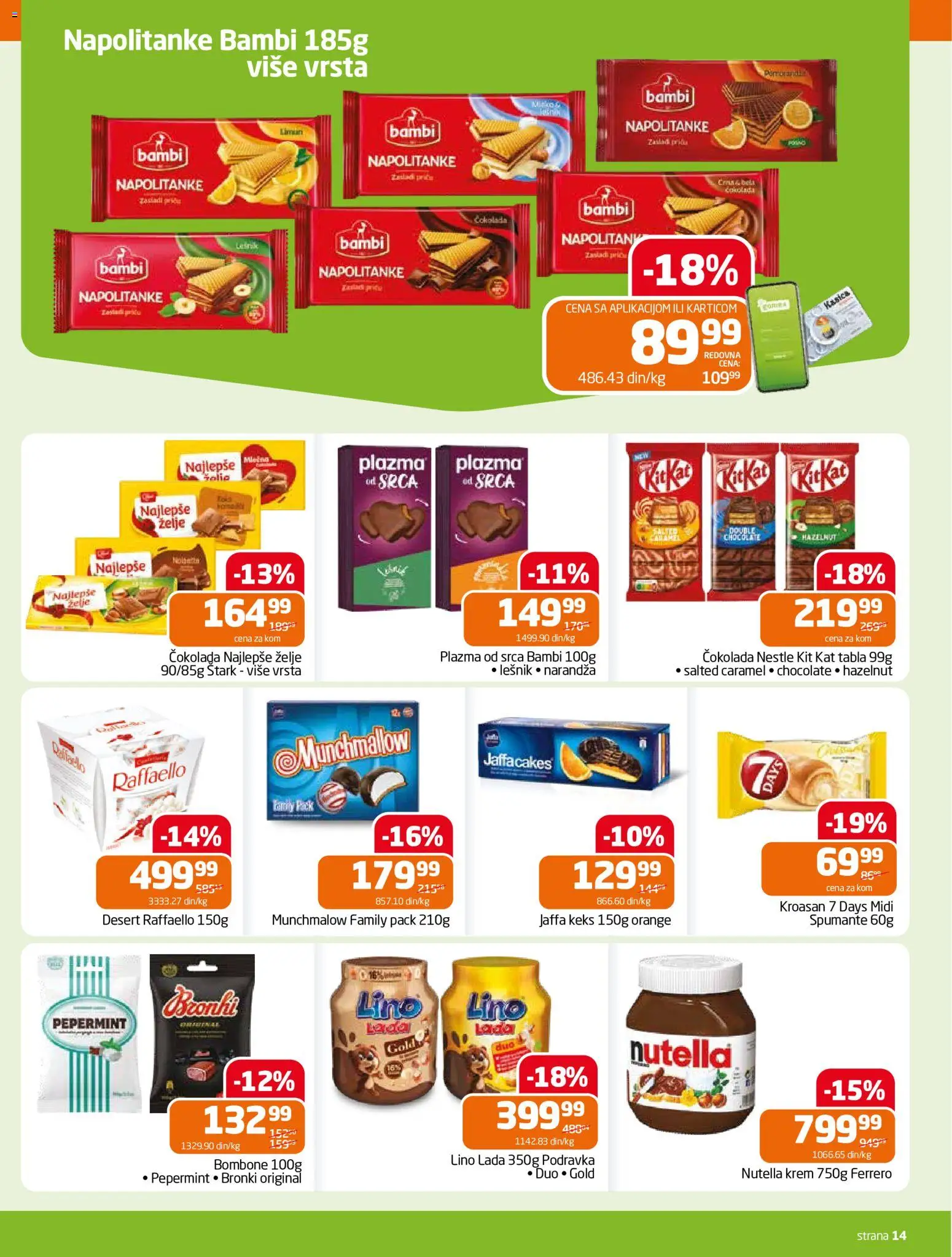Gomex katalog - važi od 27.05.2026 | Strana: 14 | Proizvode: Plazma, Lešnik, Čokolada, Limun