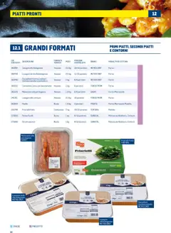 Anteprima del volantino Cannelloni ricotta e spinaci con besciamella e pomodoro, Vassoio, 2 kg, 6/9 porzioni valido a partire dal 30.06.2025 | Pagina: 84