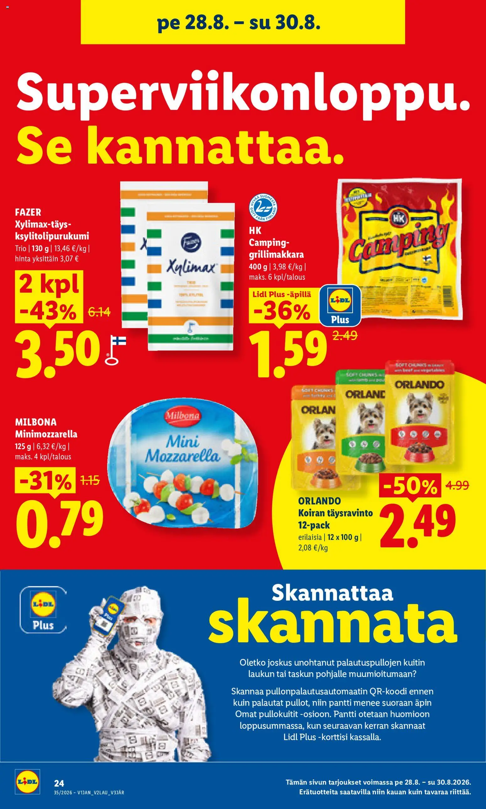 Lidl tarjoukset - Rovaniemi – voimassa 27/08/2026 alkaen | Sivu: 22