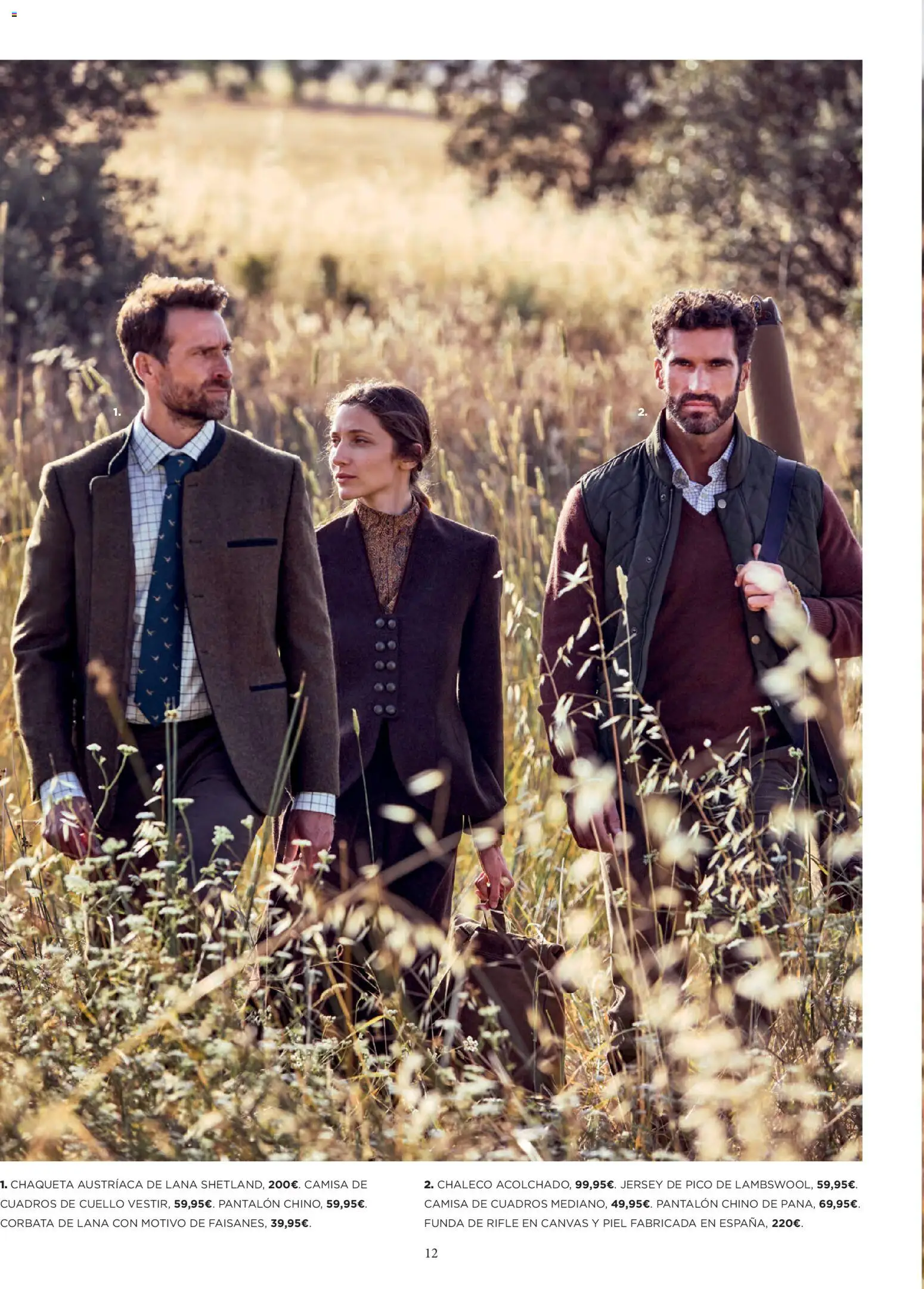 El Corte Inglés La Caza │ válido desde el 01/09/2026 | Página: 12 | Productos: Camisa, Chaleco, Chaqueta, Funda