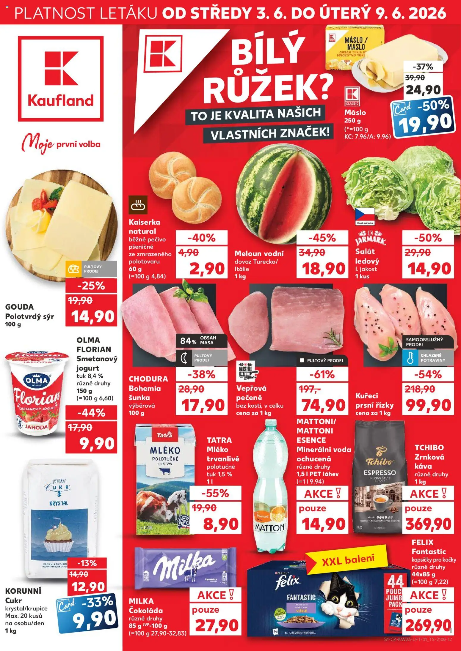 Kaufland leták - Chomutov od 03.06.2026 | Strana: 1