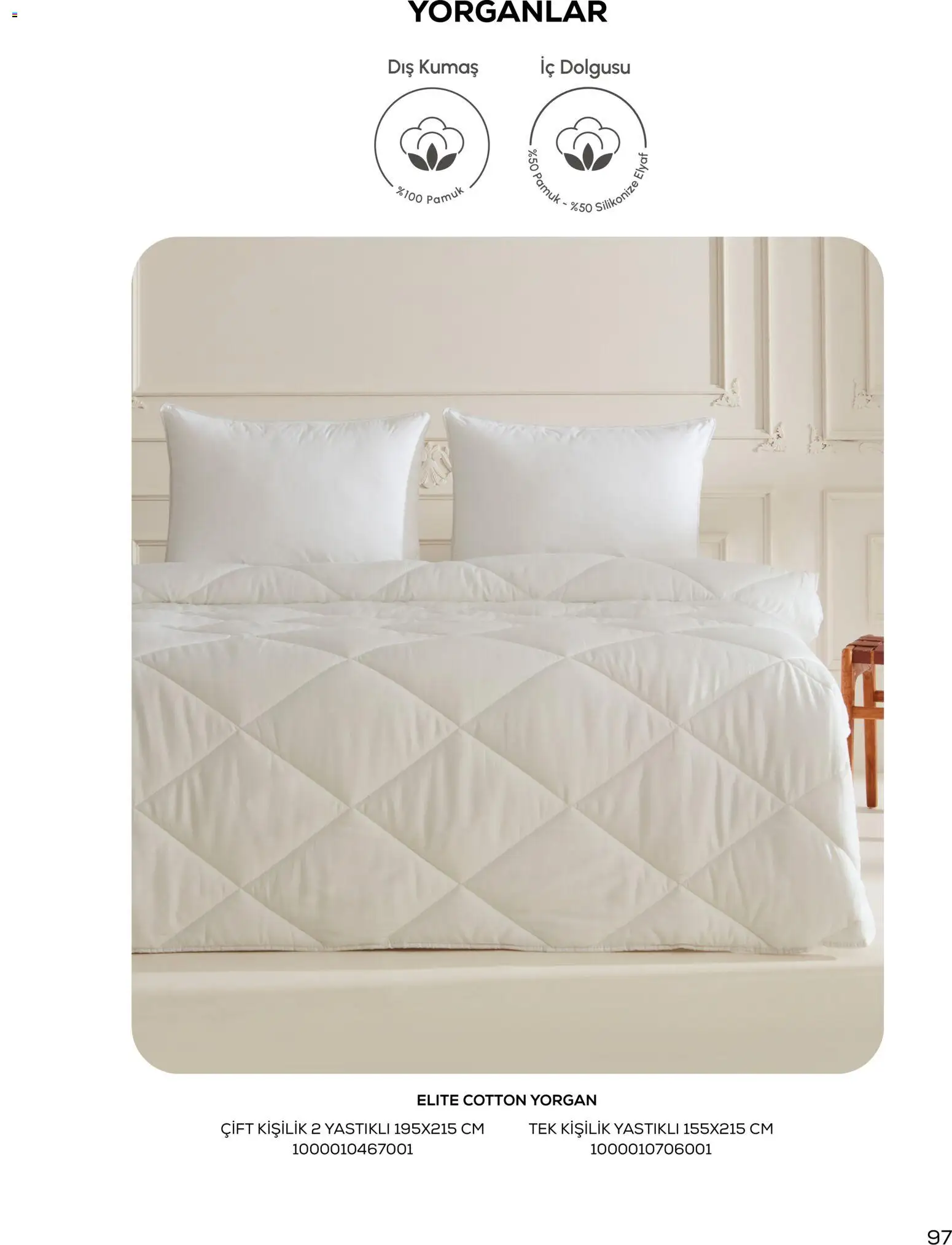 Karaca Home Katalog - 01.03.2026 tarihinden itibaren geçerlidir | Sayfa: 97 | Ürünler: Yorgan