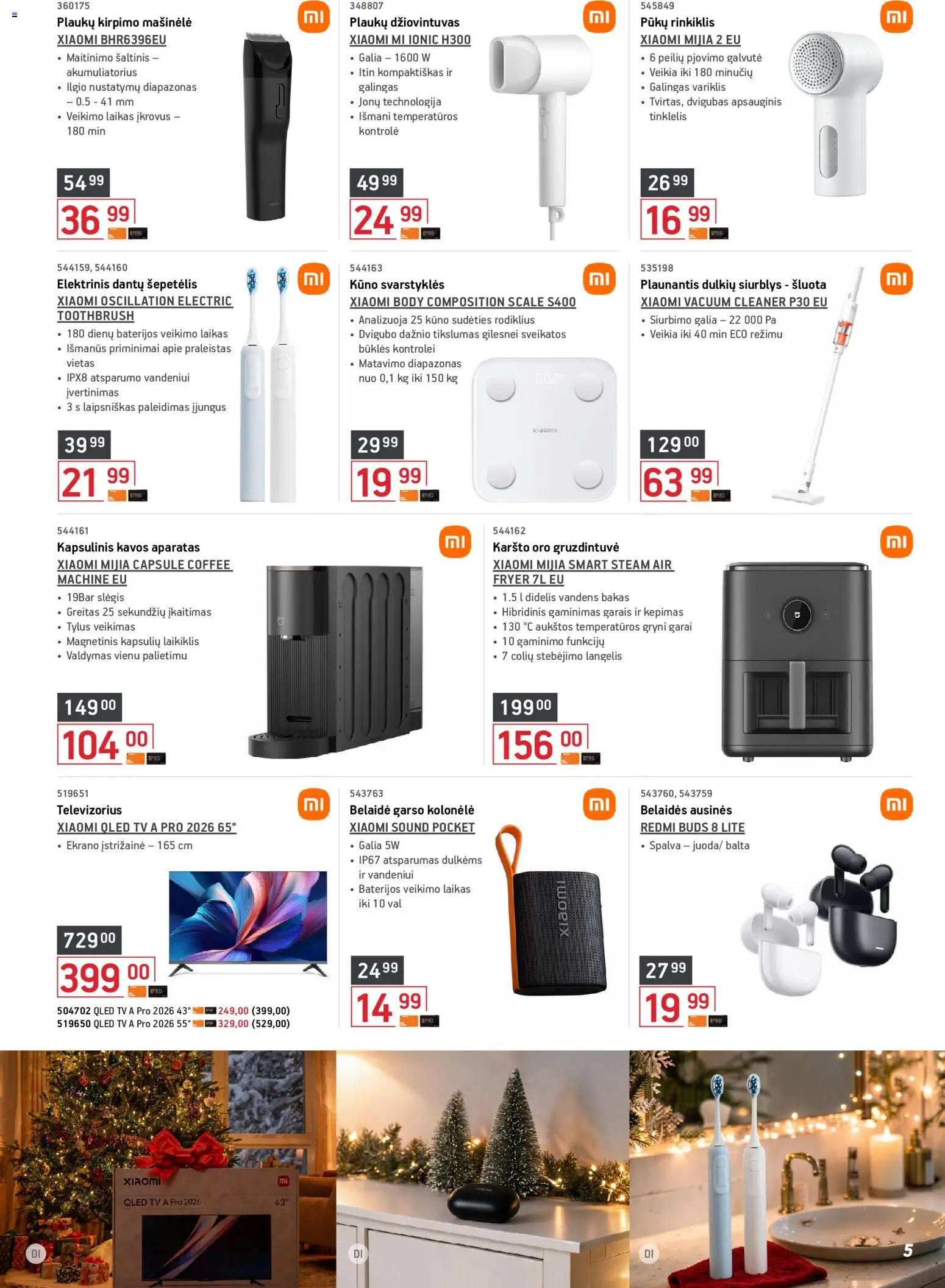 ERMITAŽAS akcijos nuo 2026.11.03 | Puslapis: 5 | Prekių: Šepetėlis, Ausinės, Kolonėlė, Baterijos