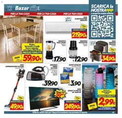 Anteprima del volantino SuperConveniente volantino valido a partire dal 10/07/2026 | Pagina: 23 | Prodotti: Climatizzatore, smart TV, TV, Generatore