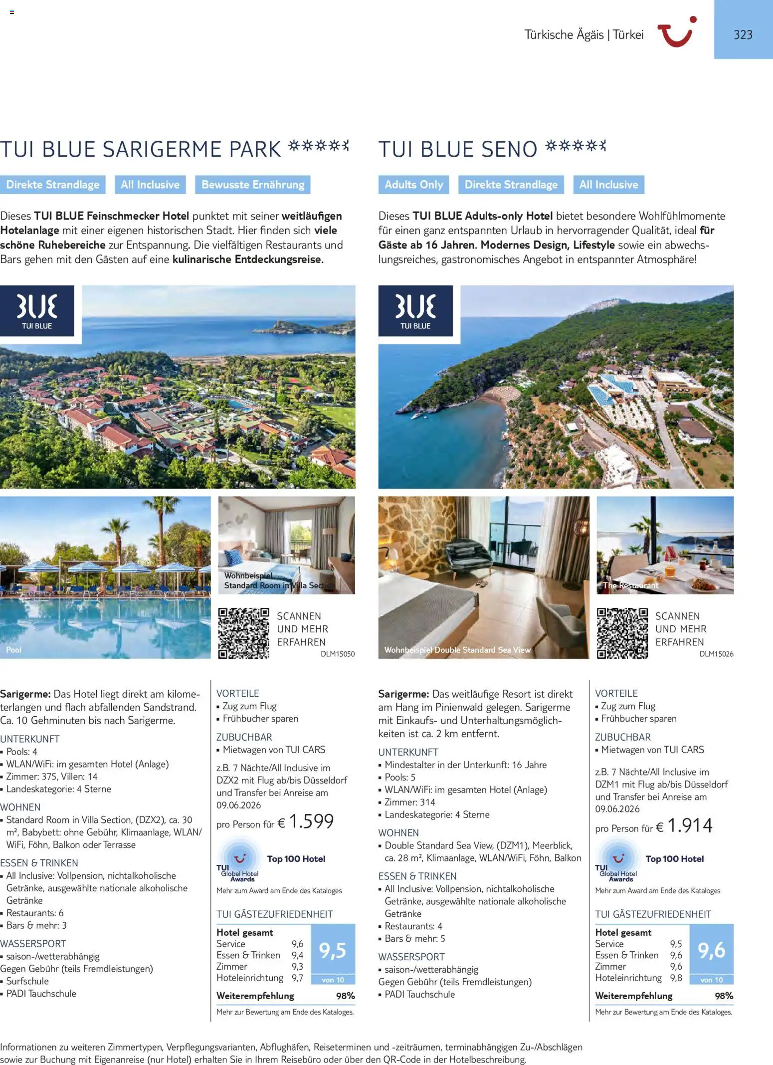 TUI Prospekt Südeuropa & Nordafrika 2026/27 – gültig ab 03.03.2026 | Seite: 323 | Produkte: Top, Babybett