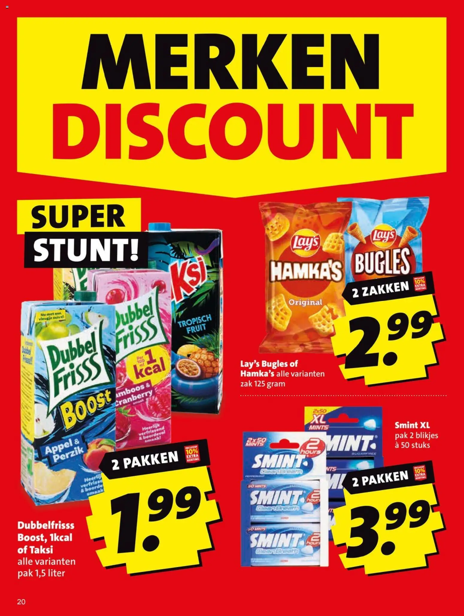 {H1} | Pagina: 20 | Producten: Zak, Fruit, Boost, Appel