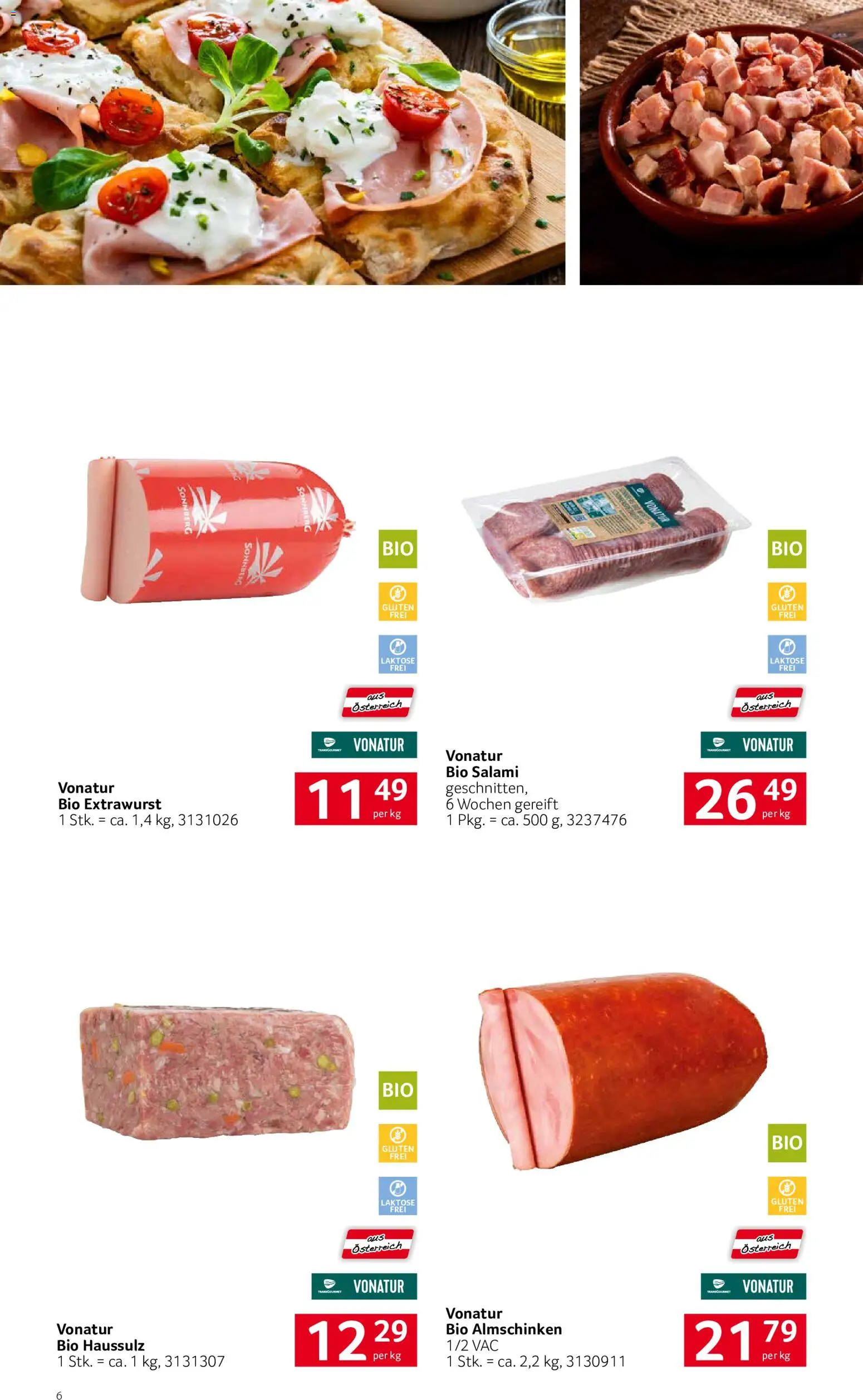 Transgourmet Genuss mit Herkunft gültig ab 20.07.2026 | Seite: 6 | Produkte: Salami