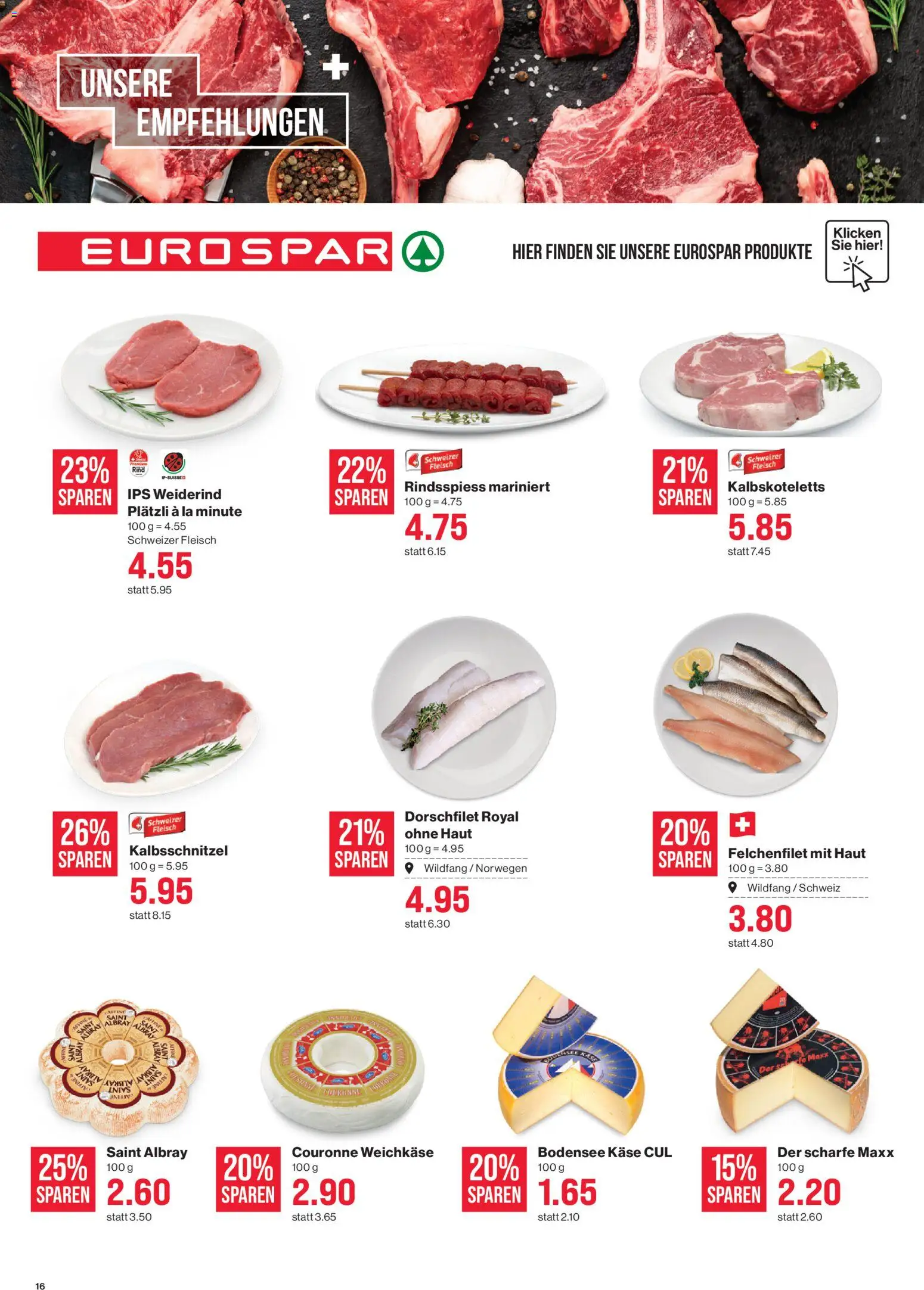 SPAR - SPAR Handels AG – gültig ab 13.05.2026 | Seite: 16