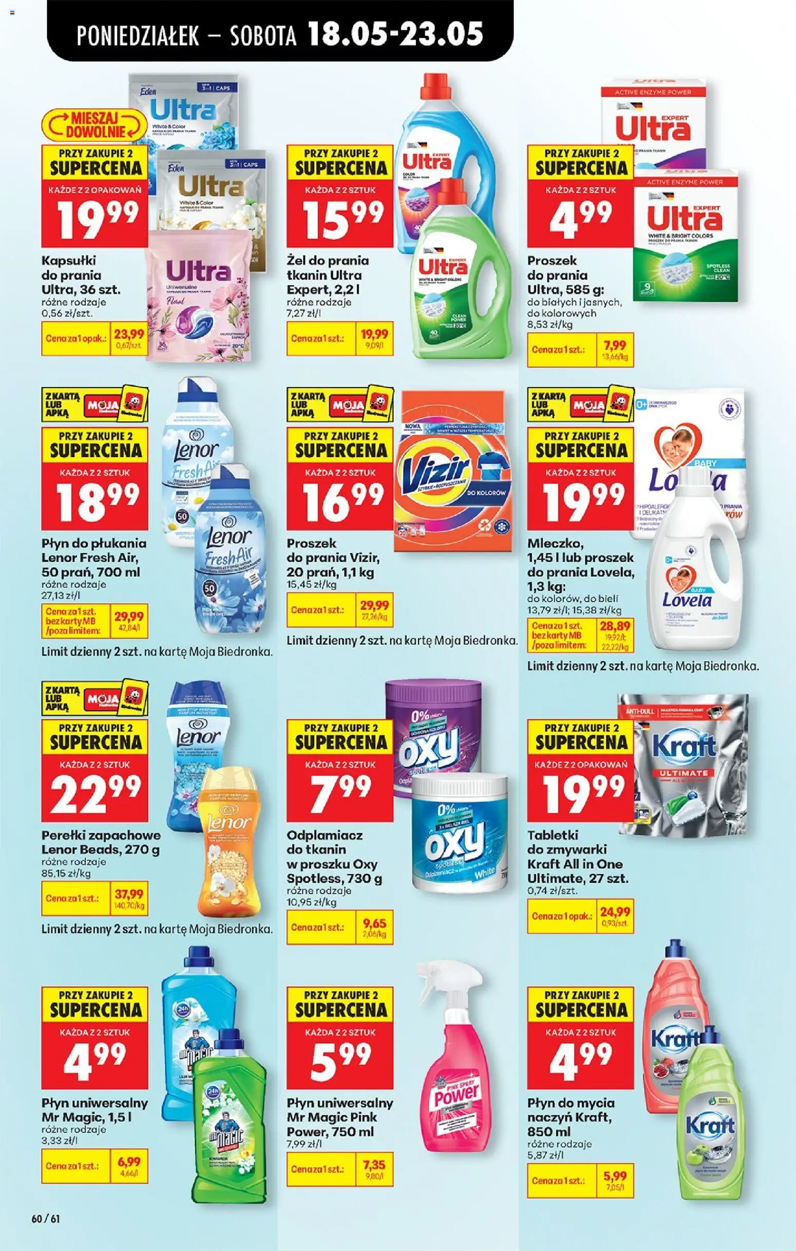 Biedronka Polsko leták od 18.05.2026 | Strana: 76 | Produkty: Lenor, Karty, Lovela