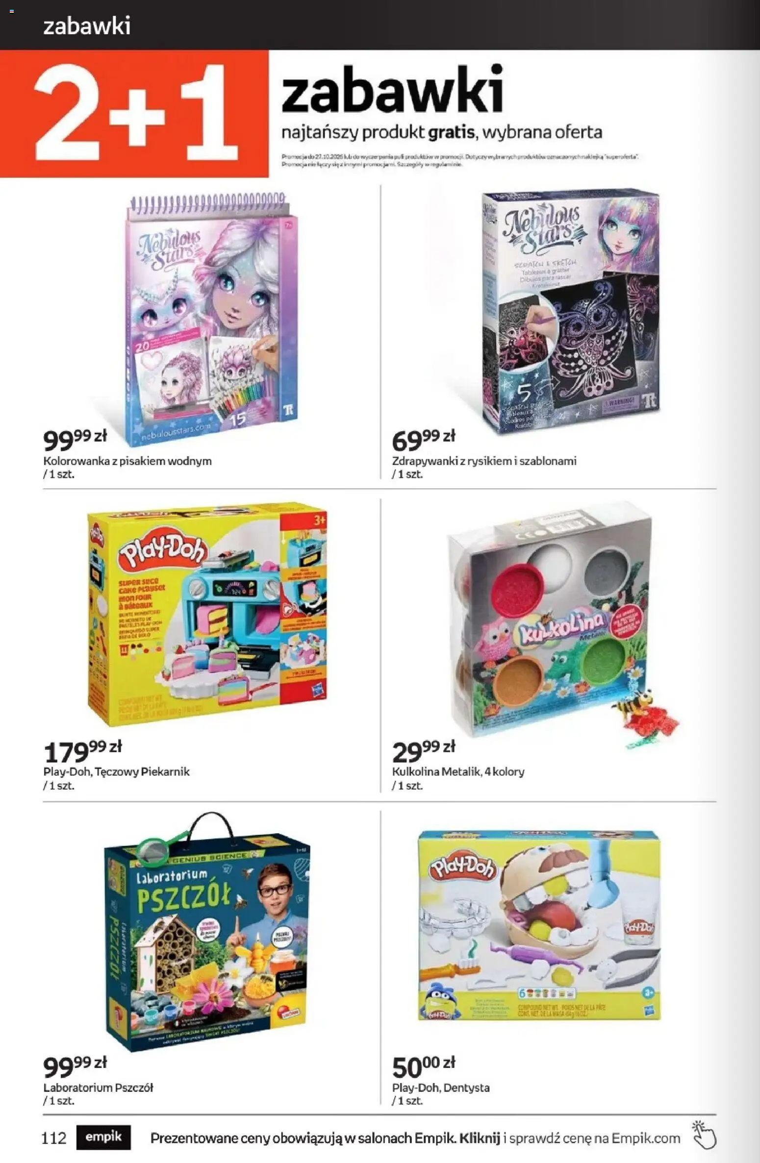 Empik promocje od 14.10.2026 | Strona: 112 | Produkty: Zabawki, Piekarnik