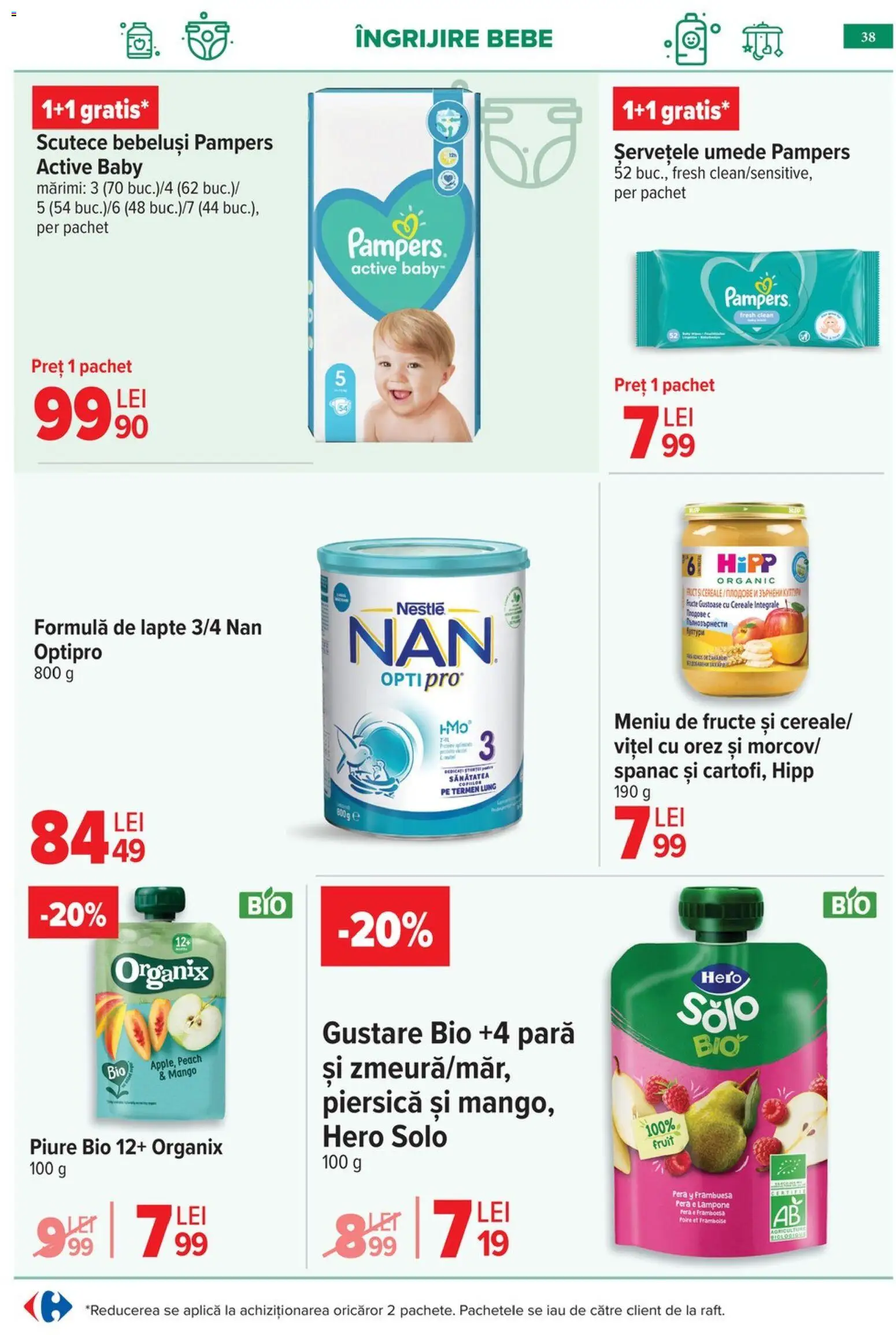 Noul catalog Carrefour – valabil de la 06.05.2026 | Pagină: 41 | Produse: Piersică, Pară, Orez, Mango
