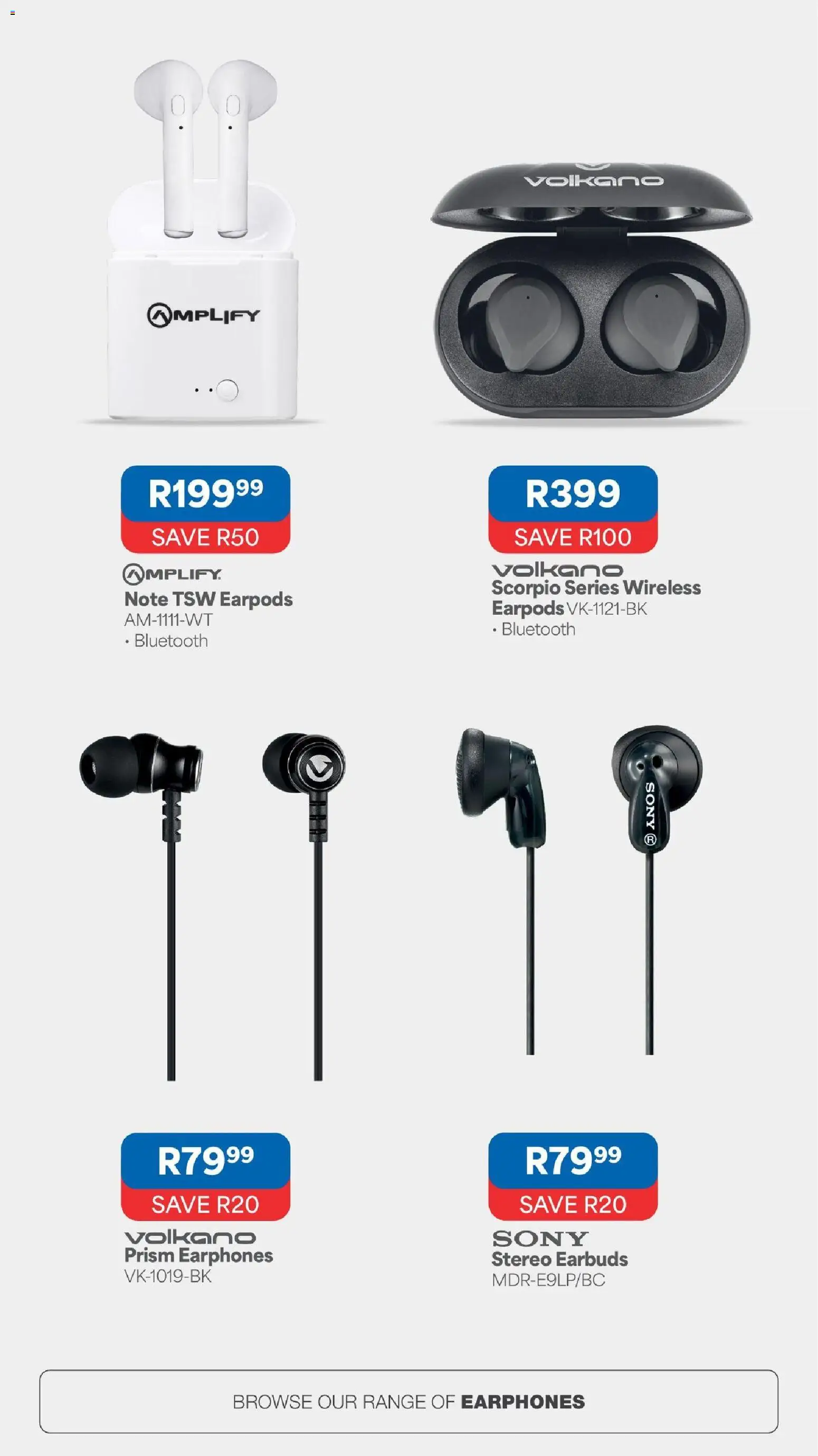 New OK Furniture catalogue – valid from 09/09/2026 | Page: 32 | Products: Earphones, Earbuds