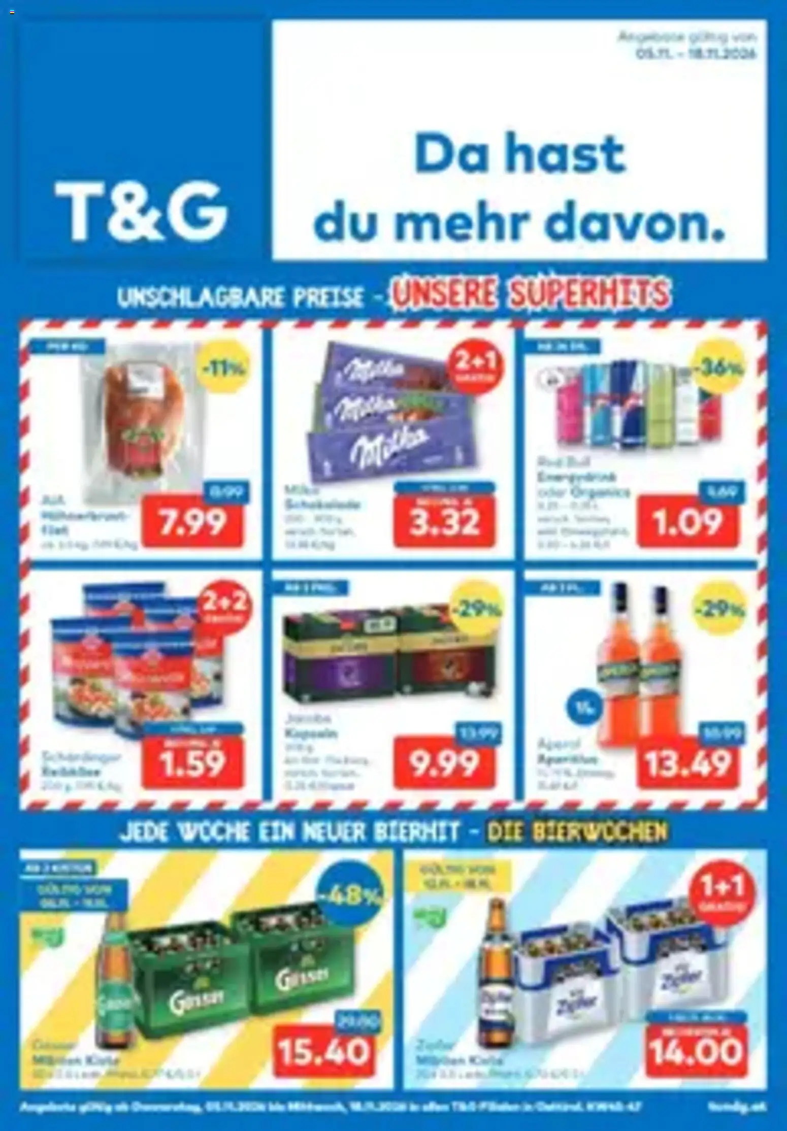 T&G Flugblatt gültig ab 05.11.2026 | Seite: 1