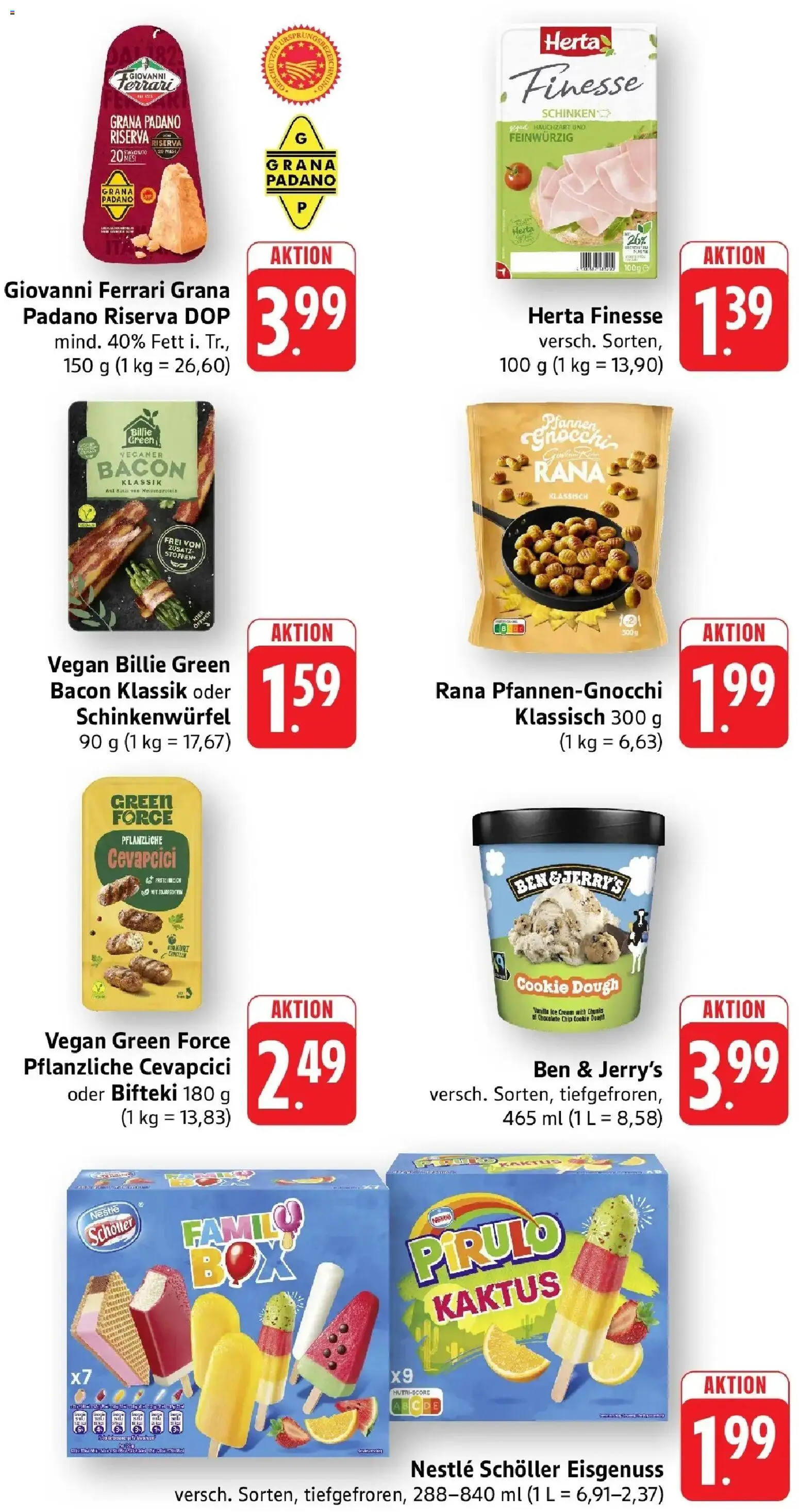 nah & gut Prospekt Gengenbach – gültig ab 08.06.2026 | Seite: 5 | Produkte: Cevapcici, Ben & Jerry's, Schinken, Herta finesse