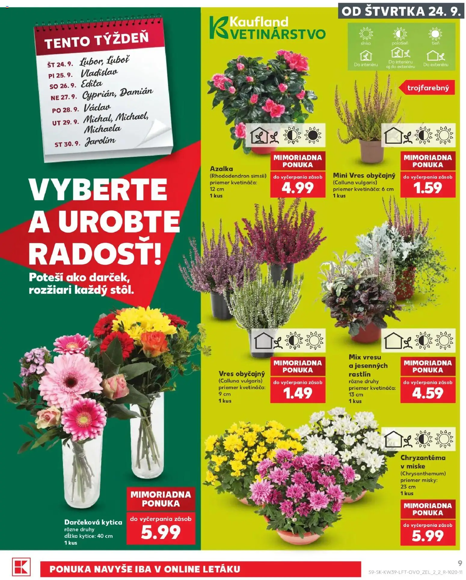 Nové Kaufland akcie – leták je platný od 24.09.2026 | Strana: 9