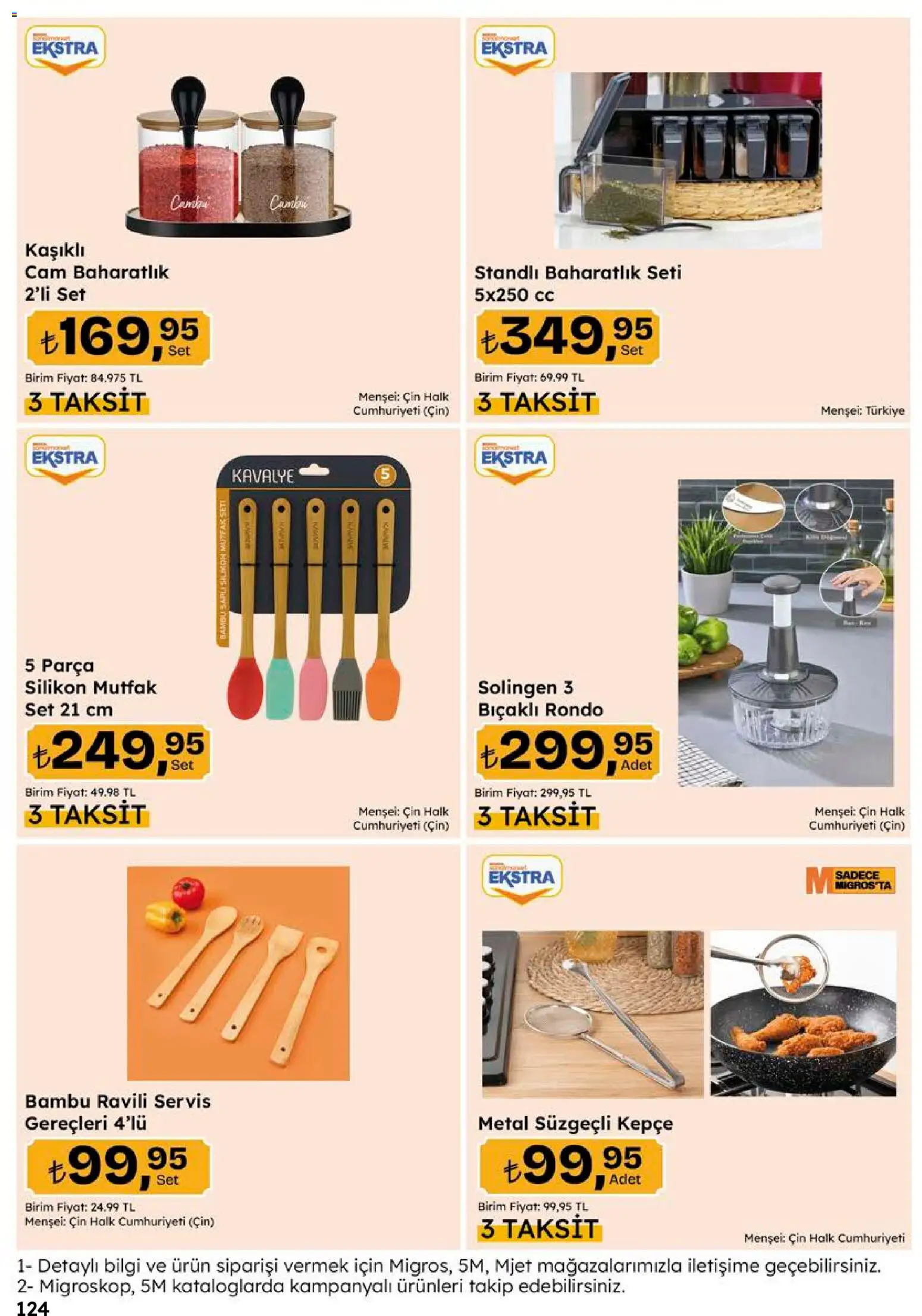 Migros Katalog - Migroskop - 22 Ekim 2026 tarihinden itibaren geçerlidir | Sayfa: 124