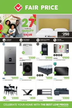 Fair Price specials catalogue – valid from 31/07/2026