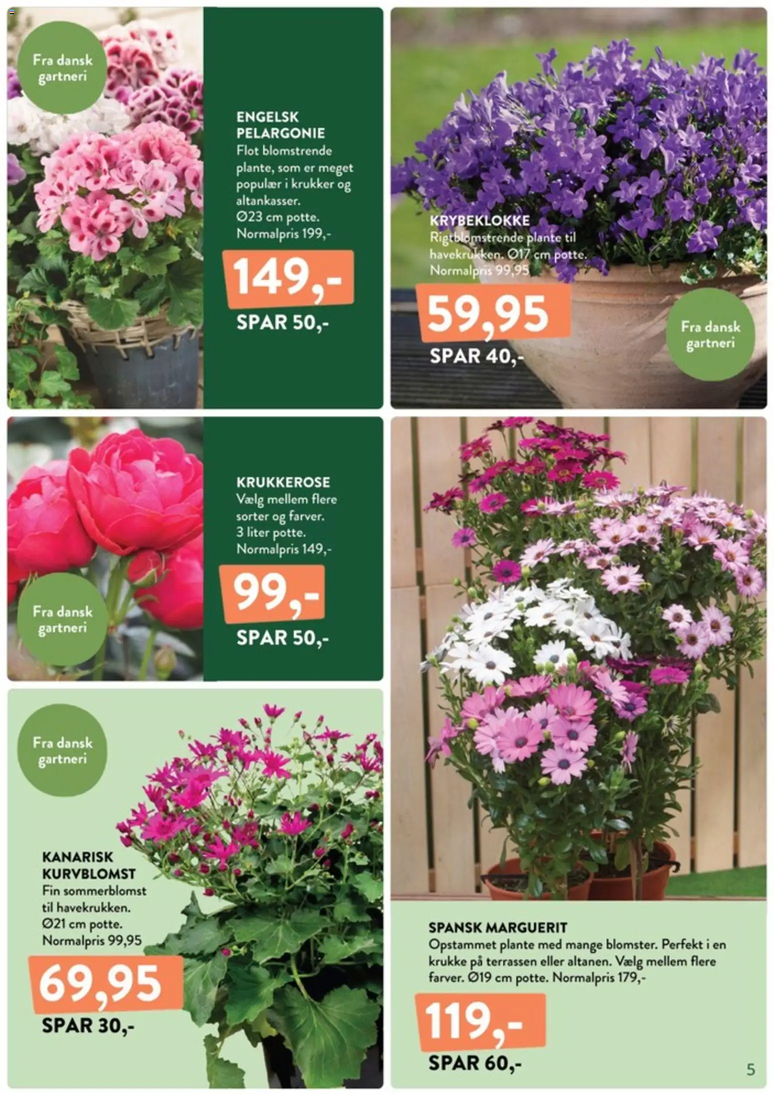 Plantorama tilbudsavis – gyldig fra 08.05.2026 | Side: 5 | Produkter: Krukke, Søm