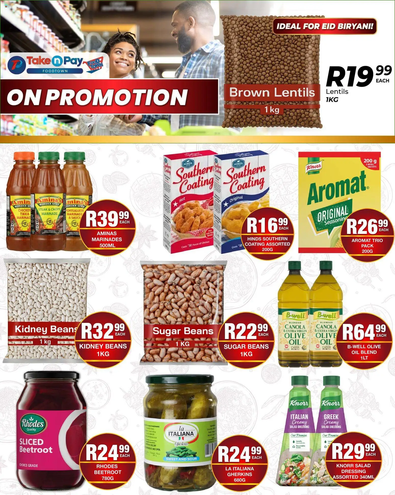 New Take n Pay catalogue – valid from 09.03.2026 | Page: 8 | Products: Chicken, Seasoning, Marinade, Aromat