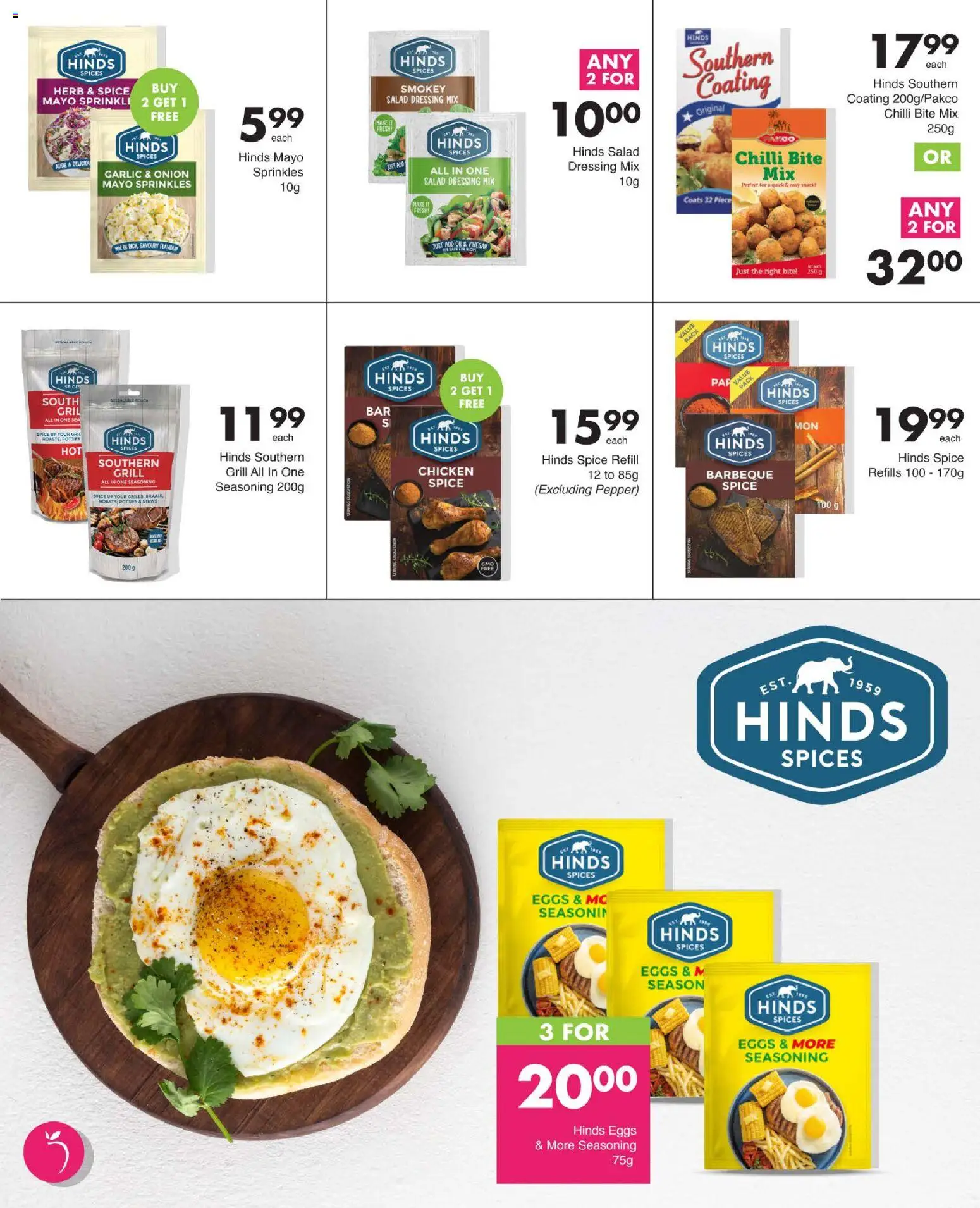 New Save catalogue – valid from 13/08/2026 | Page: 21 | Products: Eggs, Oil, Seasoning, Spices