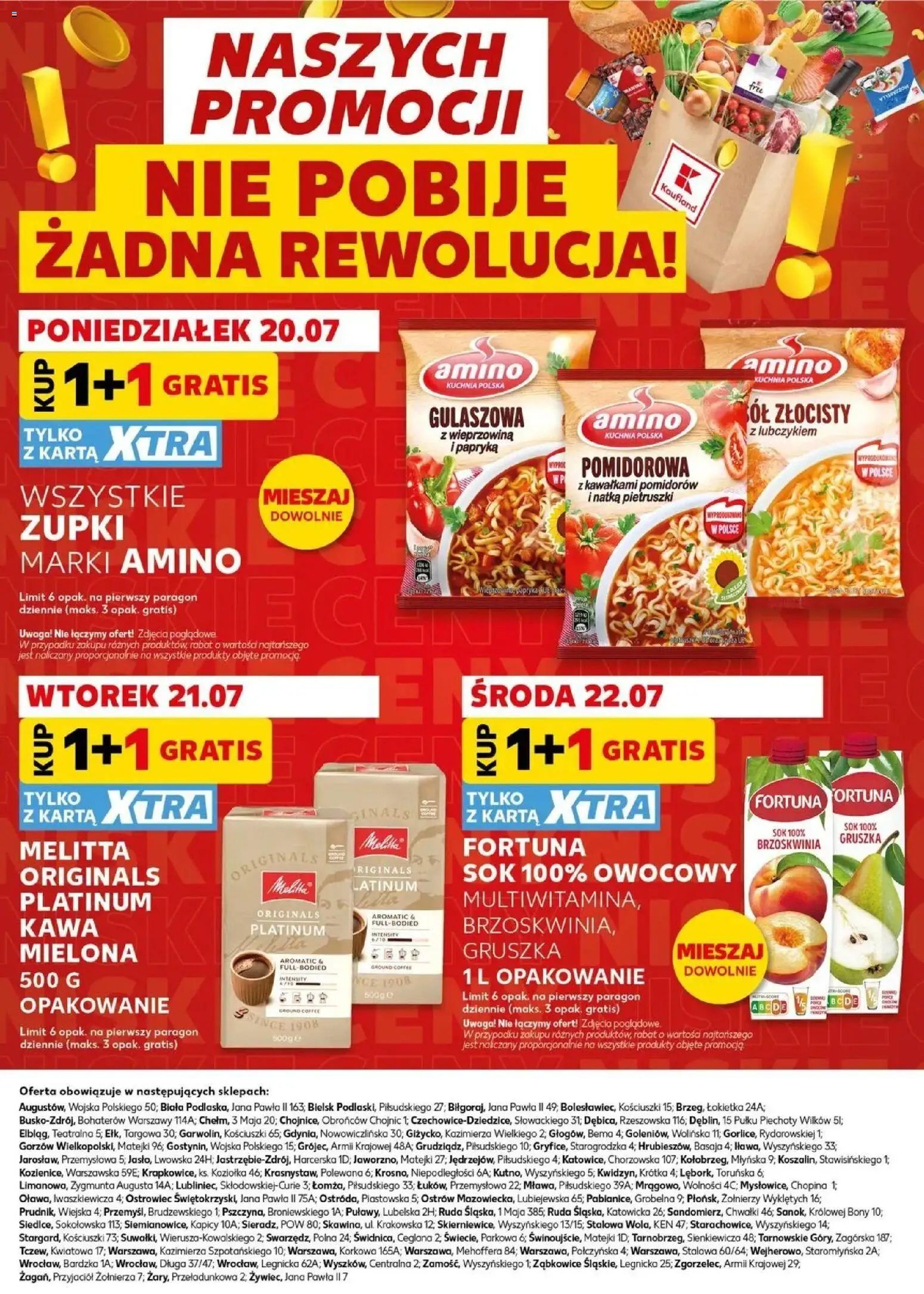 Kaufland gazetka - Mocny start od 20.07.2026 | Strona: 26 | Produkty: Gruszka, Kawa, Sok, Wieprzowina