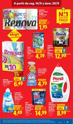 Pré-visualização Lidl folheto válido de 14/09/2026 | Página: 19 | Produtos: Detergente, Cápsulas, Banho, Persil