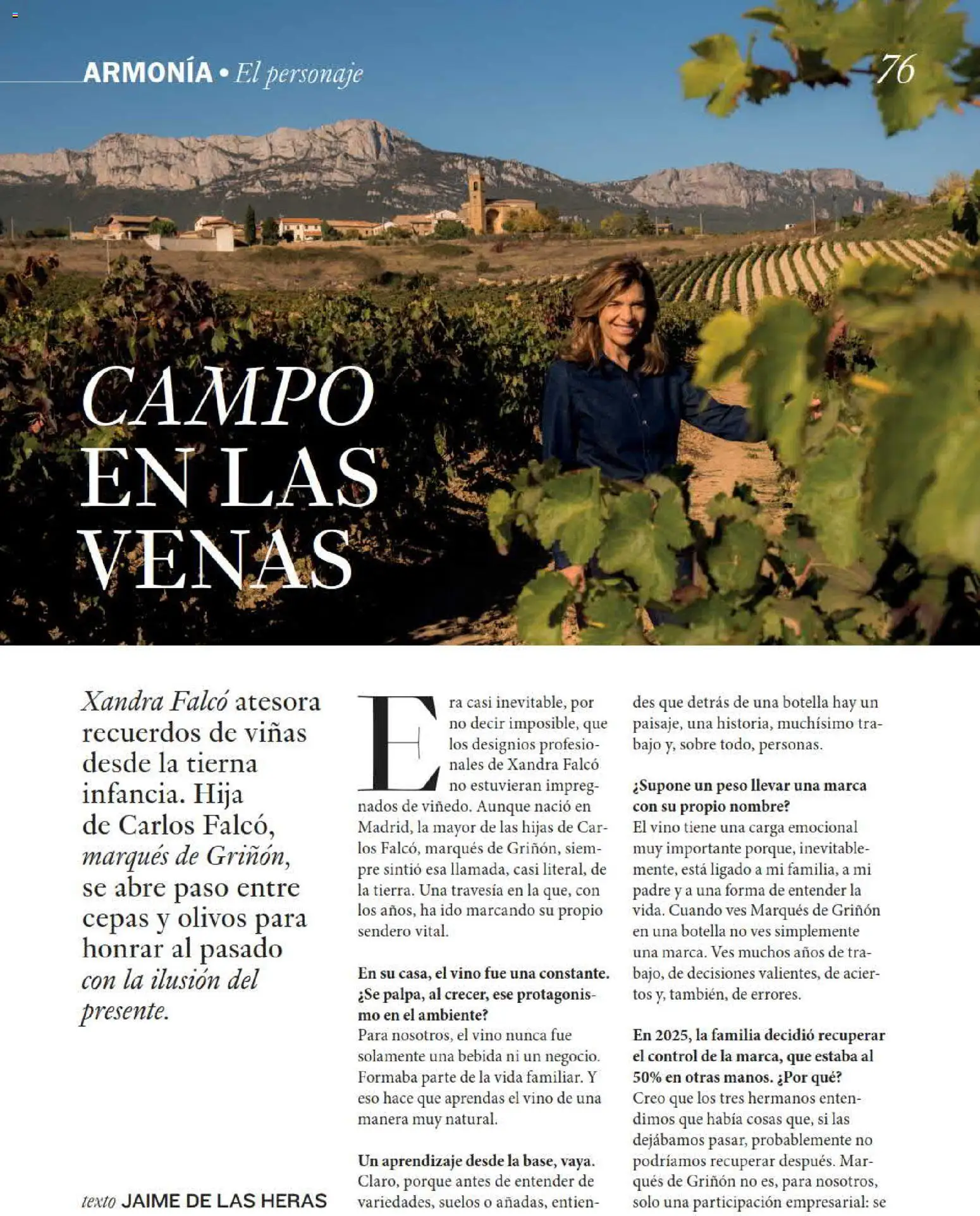 El Corte Inglés Gourmet Magazine │ válido desde el 01/10/2026 | Página: 76 | Productos: Vino, Peso