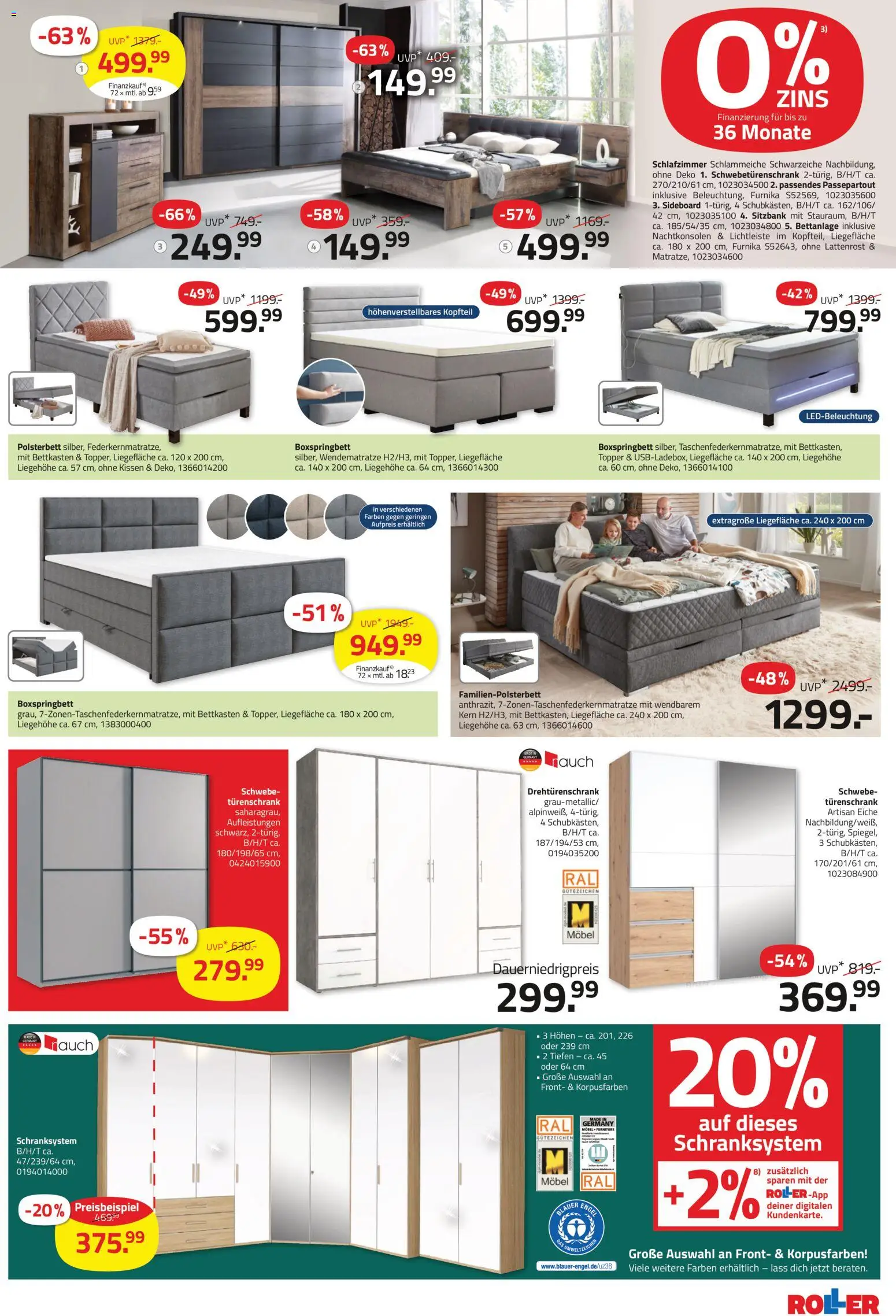 Roller Prospekt – gültig ab 24.05.2026 | Seite: 5 | Produkte: Kissen, Lattenrost, Boxspringbett, Topper
