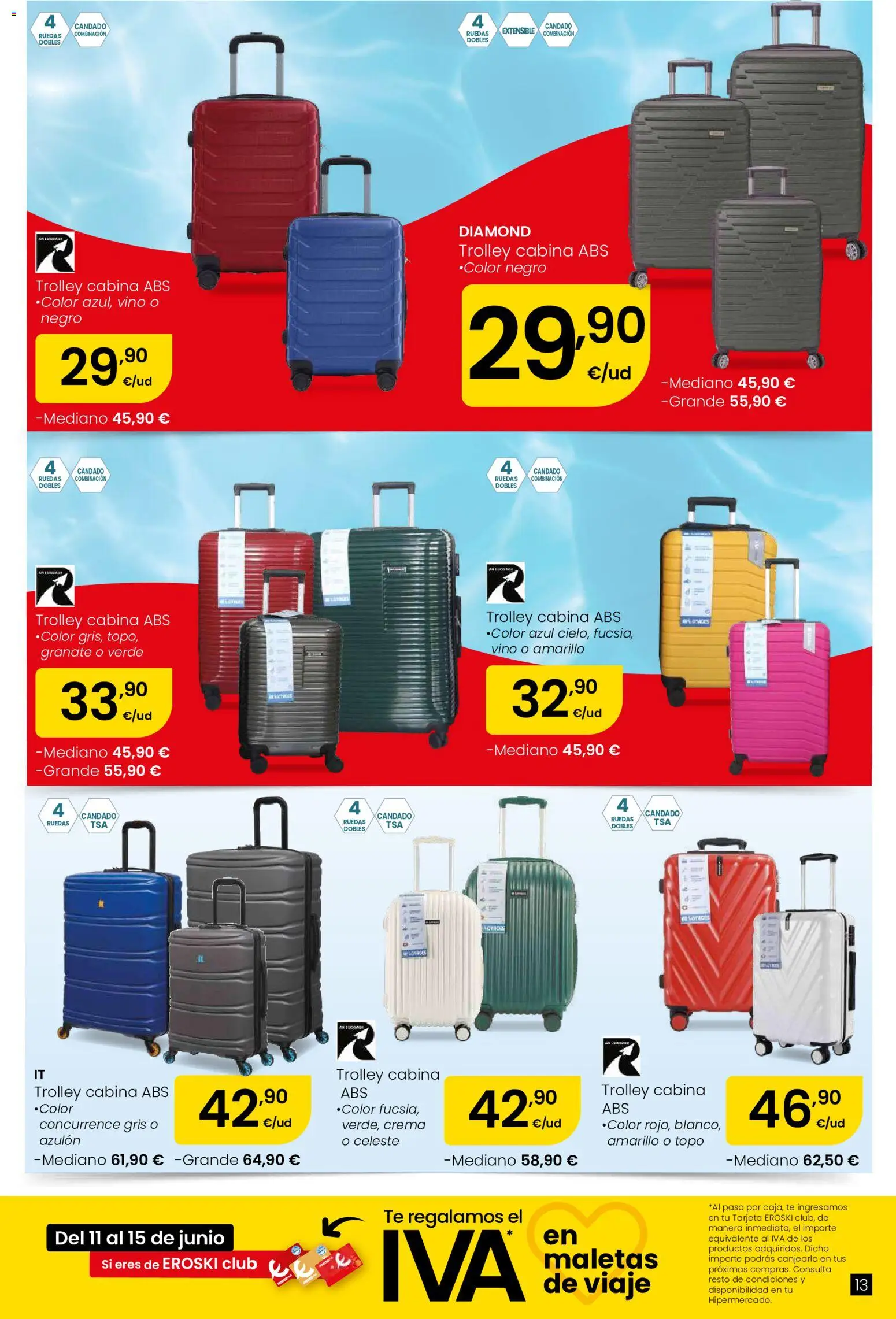 Eroski Oh! OFERTA Málaga │ válido desde el 11.06.2026 | Página: 13 | Productos: Vino, Crema, Té