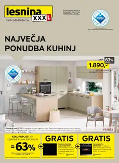 XXXL Lesnina katalog akcije – veljaven od 05.05.2026