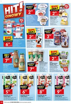 Pogląd oferty "Twój Market gazetka" - ważna od 24.06.2026 | Strona: 24 | Produkty: Karta, Serek, Jogurt, Skyr