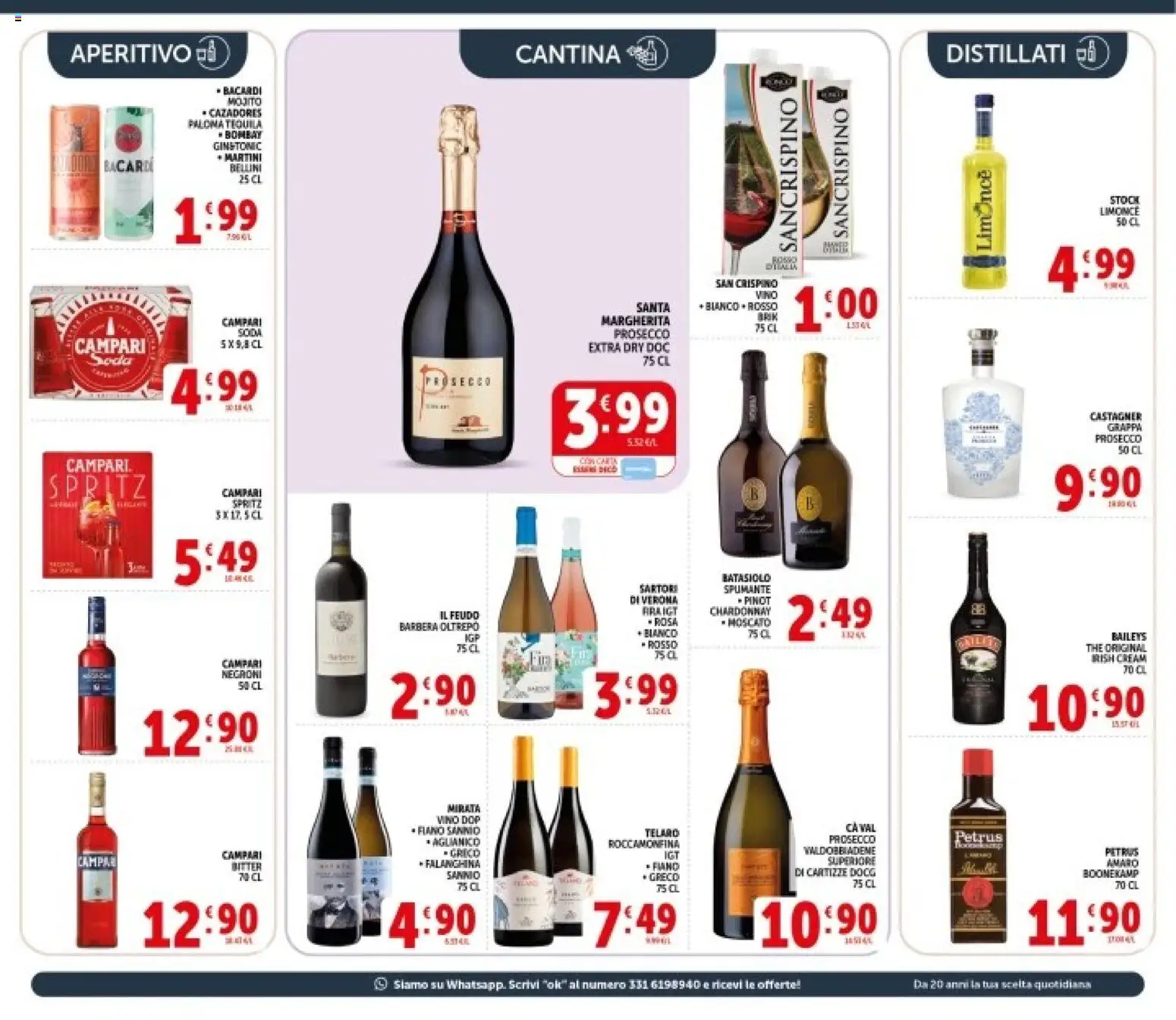 Volantino Decò del 08.06.2026 | Pagina: 18 | Prodotti: Gin, Vino, The, Spumante