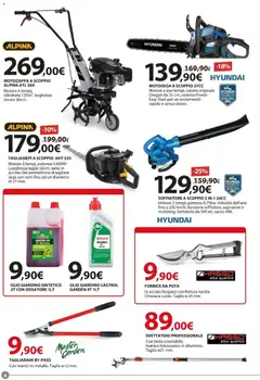 Anteprima del volantino Offerte volantino Kreo valido a partire dal 08/09/2026 | Pagina: 4 | Prodotti: Olio, Motozappa, Motosega, Forbice