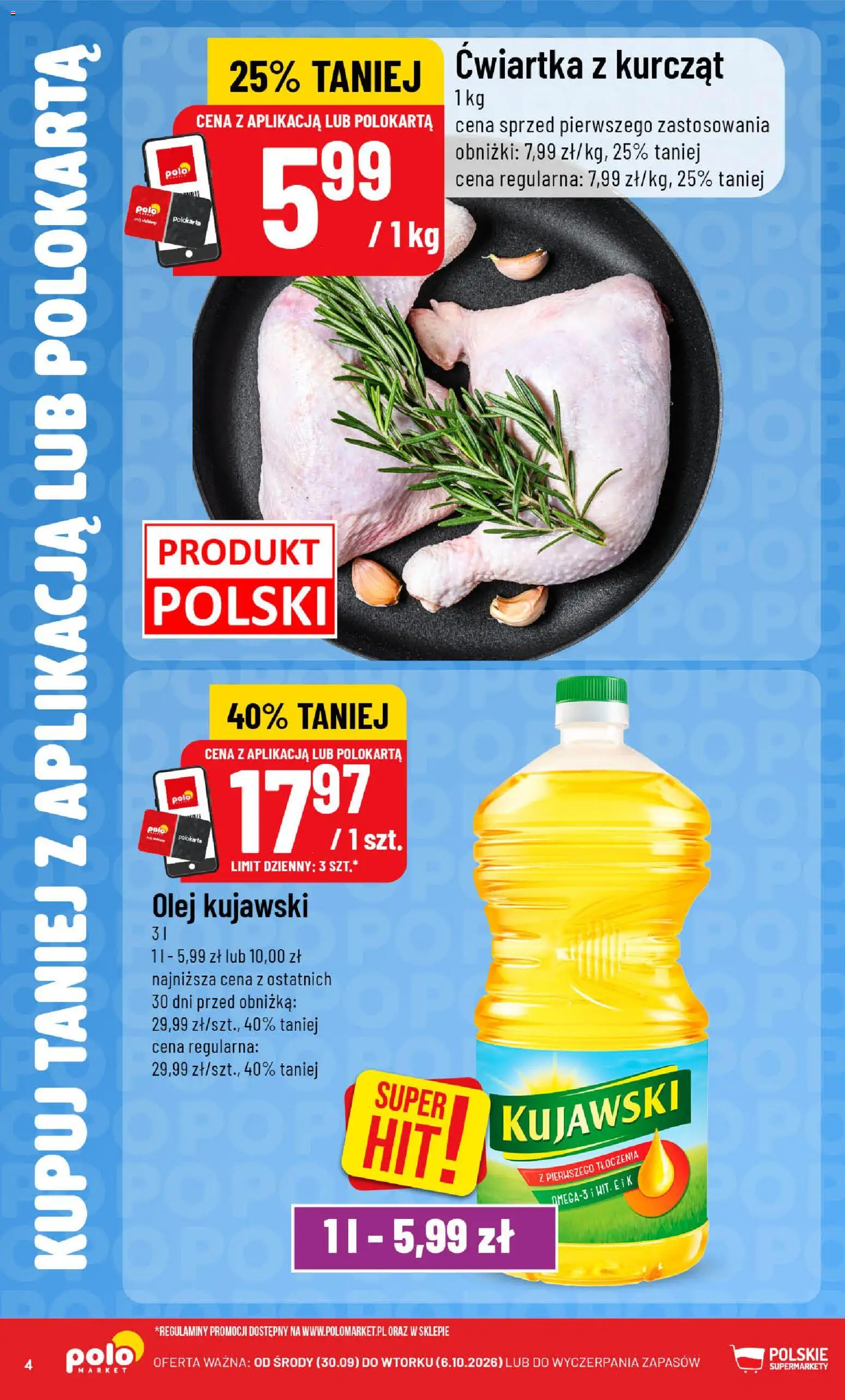 POLOmarket gazetka - Kupuj taniej od 30.09.2026 | Strona: 4