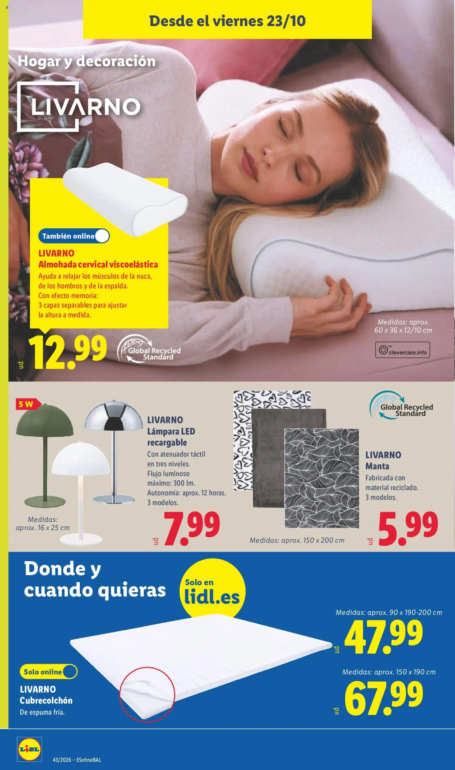 Lidl folleto de bazar │ válido desde el 19/10/2026 | Página: 30