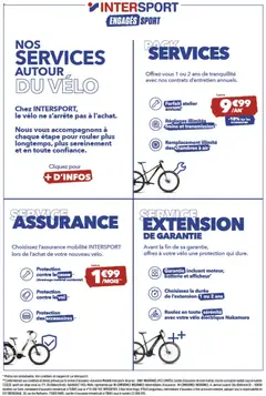 Intersport - Prévisualisation de Intersport catalogue valide à partir de 11.05.2026 | Page: 21 | Produits: Vélo, Vélo électrique, Batterie