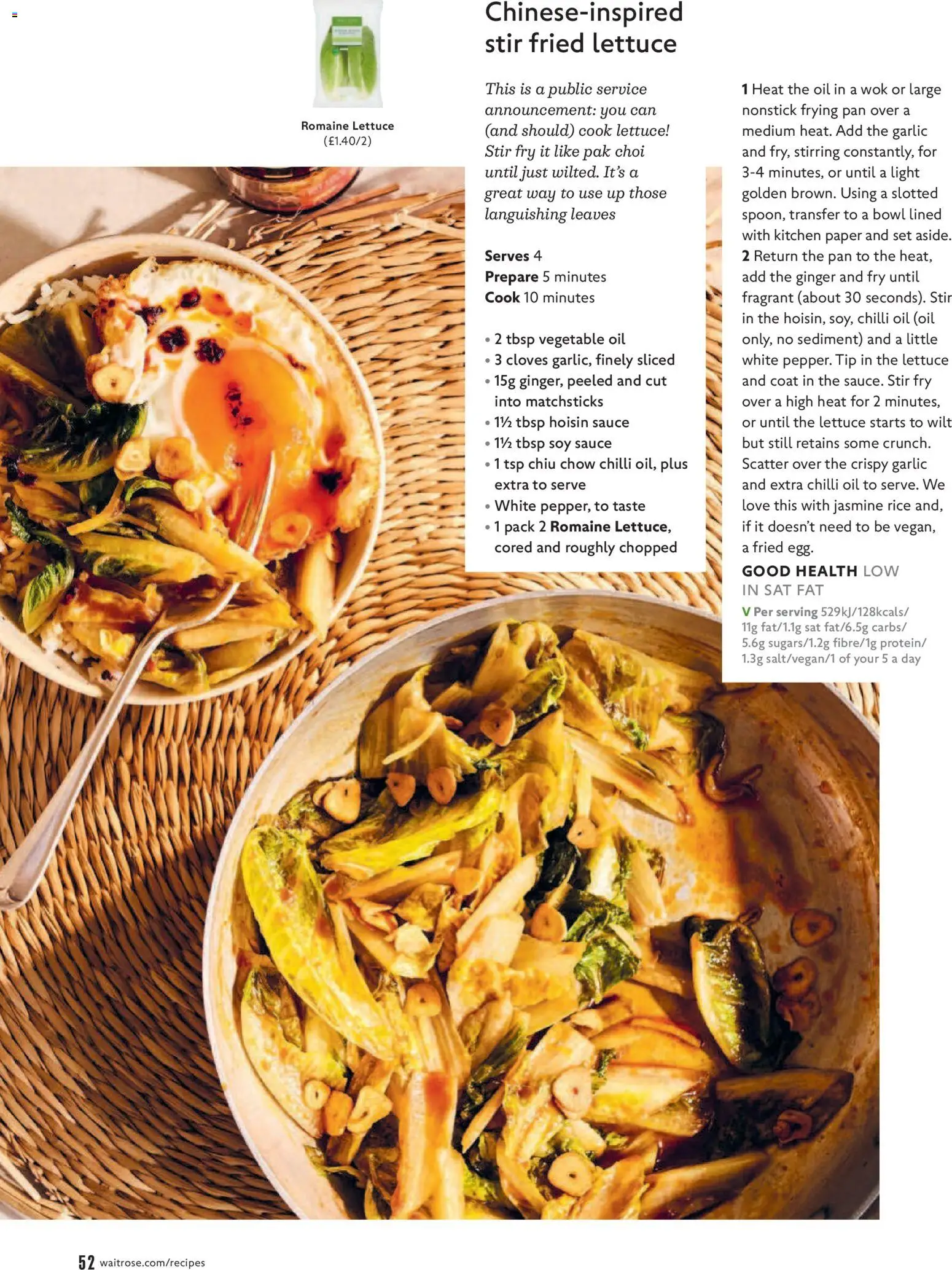 {H1} | Page: 52 | Products: Sauce, Romaine lettuce, Chilli, Kitchen