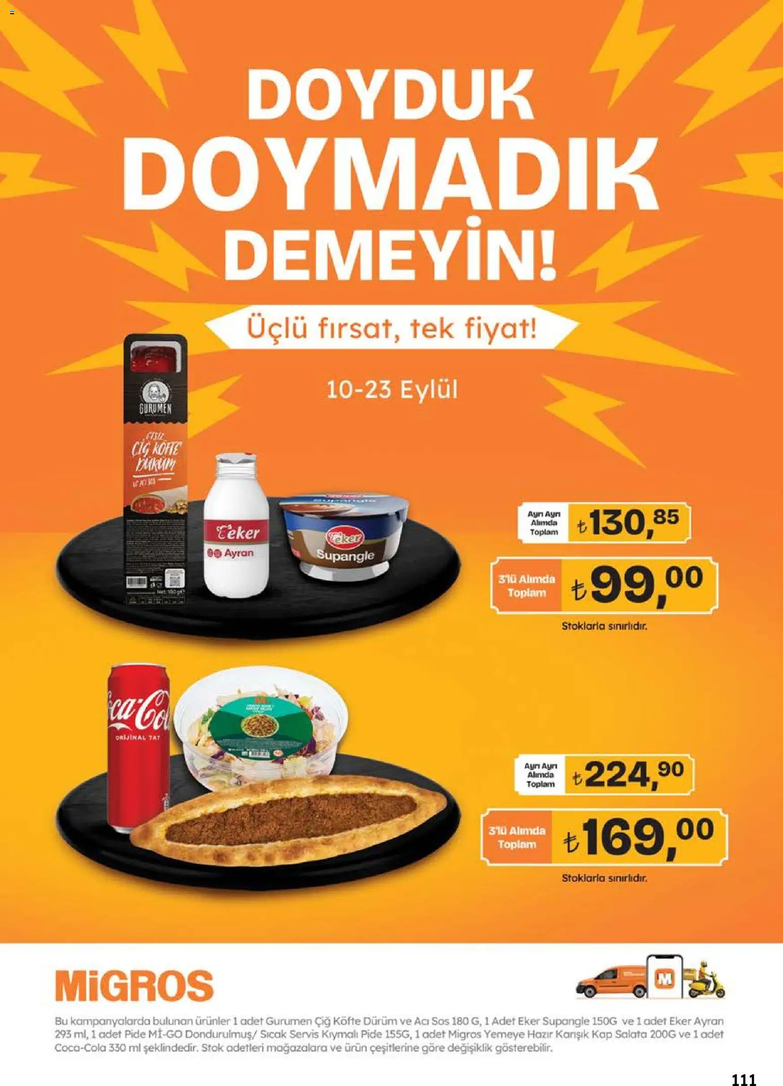 Migros Katalog - 5M Migroskop Dijital - 10 Eylül 2026 tarihinden itibaren geçerlidir | Sayfa: 111 | Ürünler: Salata, Sos